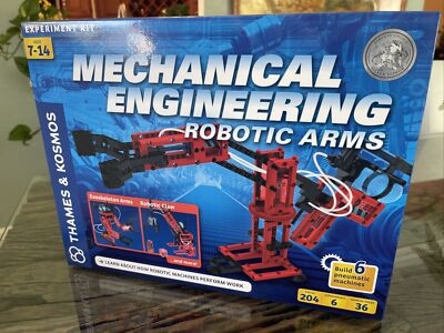 Mechanical Engineering Robotic Arms Science Experiment Kit Thames Kosmos 625415