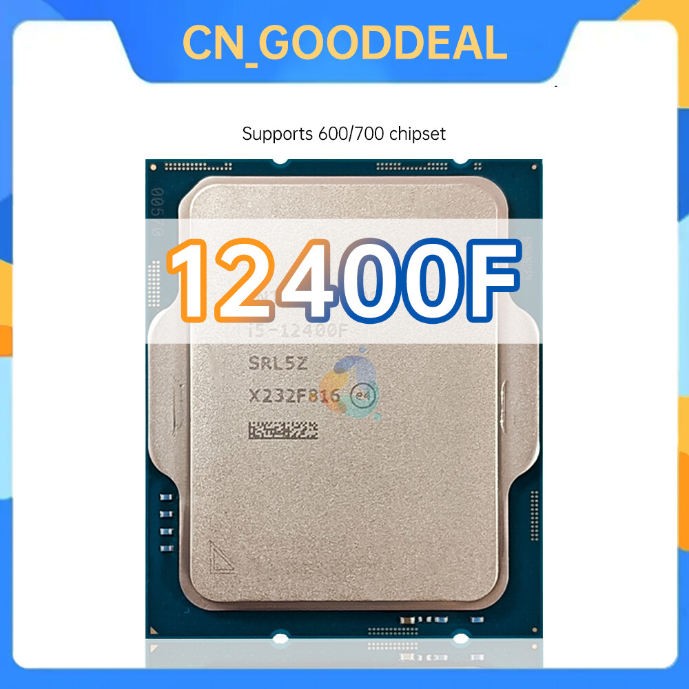 Intel Core i5-12400F SRL4W SRL5Z 2.5GHz 6C / 12T 18MB 65W