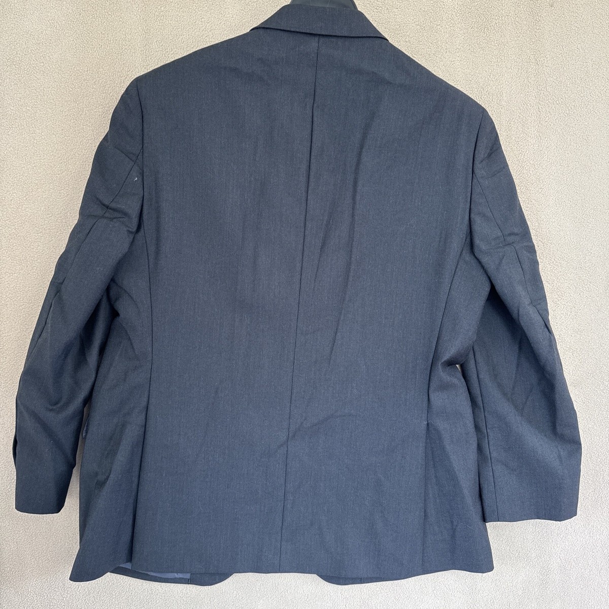 Jos A Bank Signature Tailored Fit Charcoal Black 100% Wool Sport