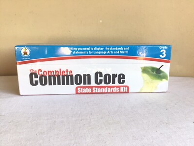 New Sealed The Complete Common Core State Standards Kit Educational Set Grade 3