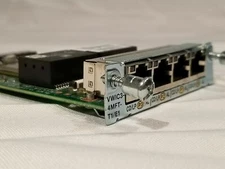 Genuine Cisco VWIC3-4MFT-T1/E1 Voice/WAN Interface Card w/Hologram QTY AVAIL
