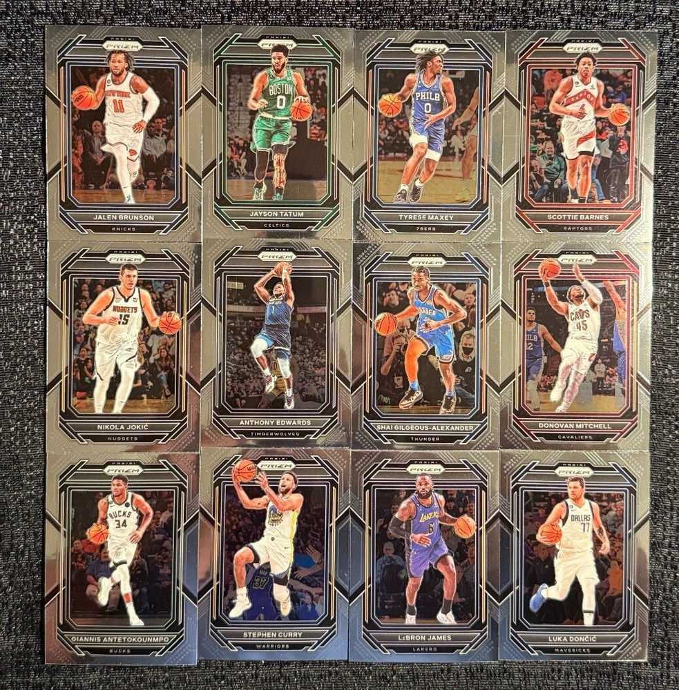 2022-23 Panini Prizm Basketball Base Set Singles #1-300 Choose Your Card