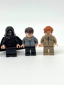 Lego Harry Potter Hogwarts 4867 Minifig Set Complete Except Lucius Hair