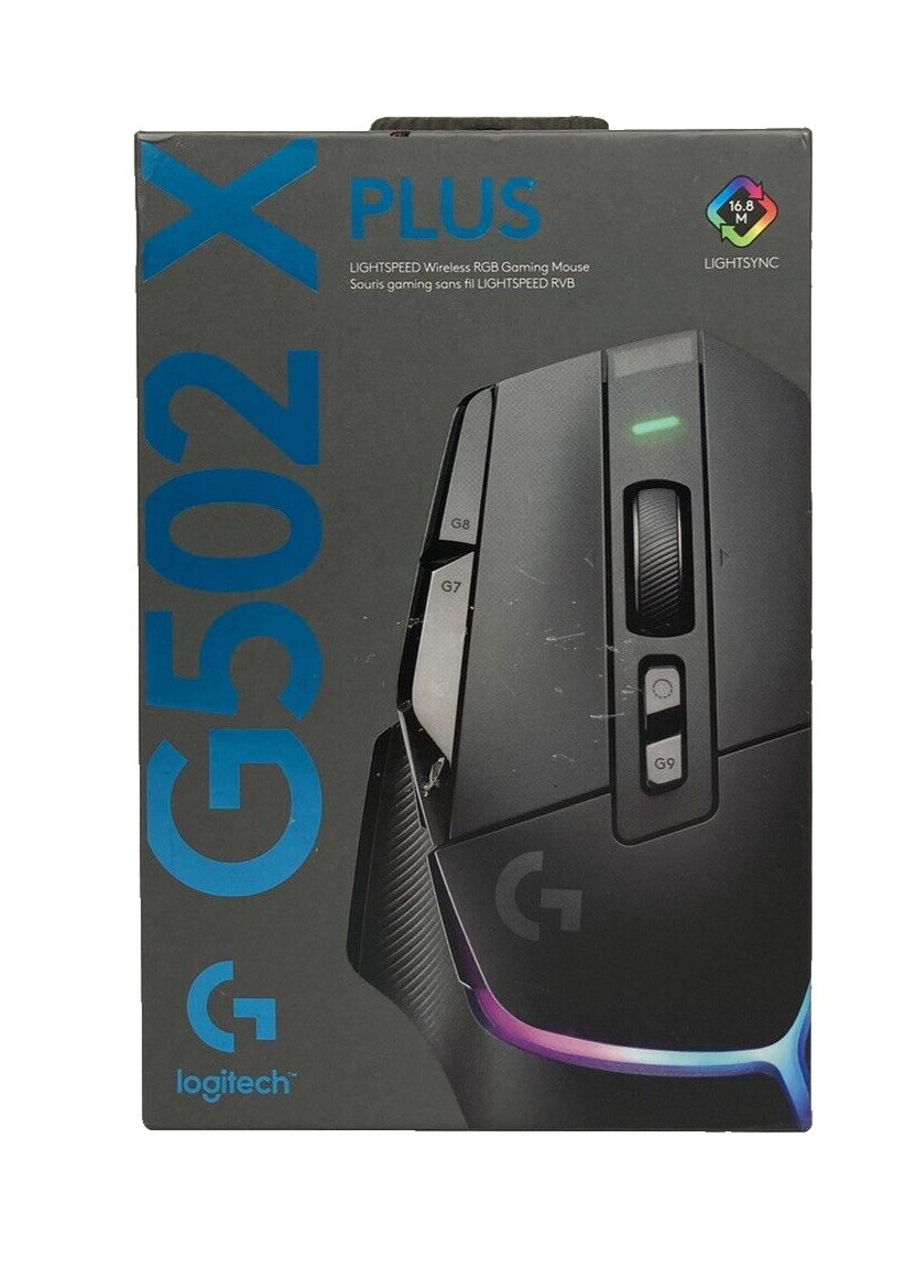 SOURIS GAMING SANS FIL LOGITECH G502 X PLUS - NOIR 