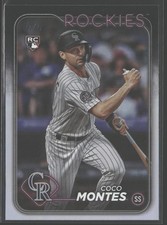 2024 Topps #92 Coco Montes Rainbow Foil