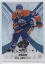 2013-14 SPx UD Ice Premieres 85/999 Will Acton #70 0f2