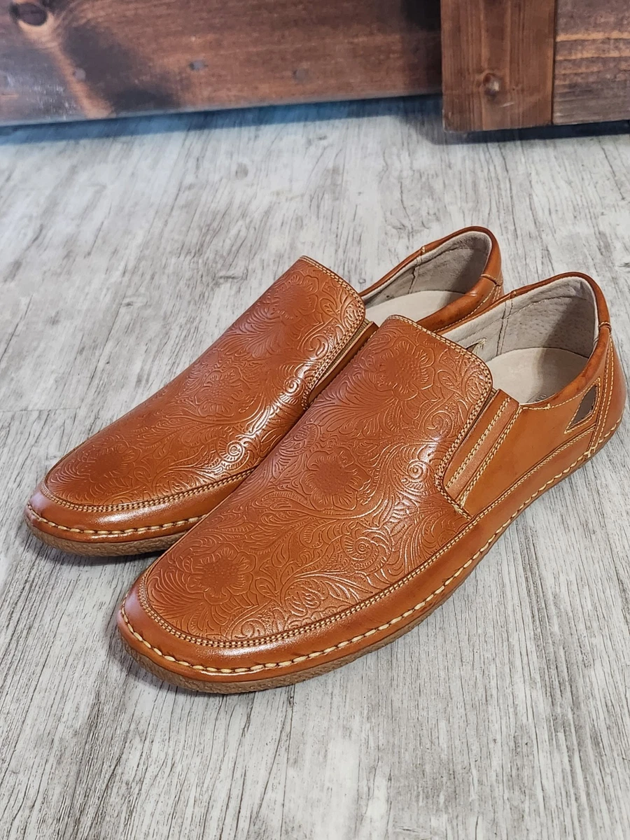 Paisley Brown Dress Shoes for Men for sale | eBay display picture 3