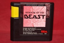 Shadow of the Beast (Sega Genesis, 1991) Authentic Game Cartridge