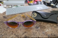 Vintage Ray-Ban Sunglasses Purple RB2180 49-21 145 SUPER CUTE
