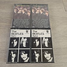 THE BEATLES Early Years Vol. 1 2 Rock Roll Music Vol 1 2 Cassette Lot Of 4