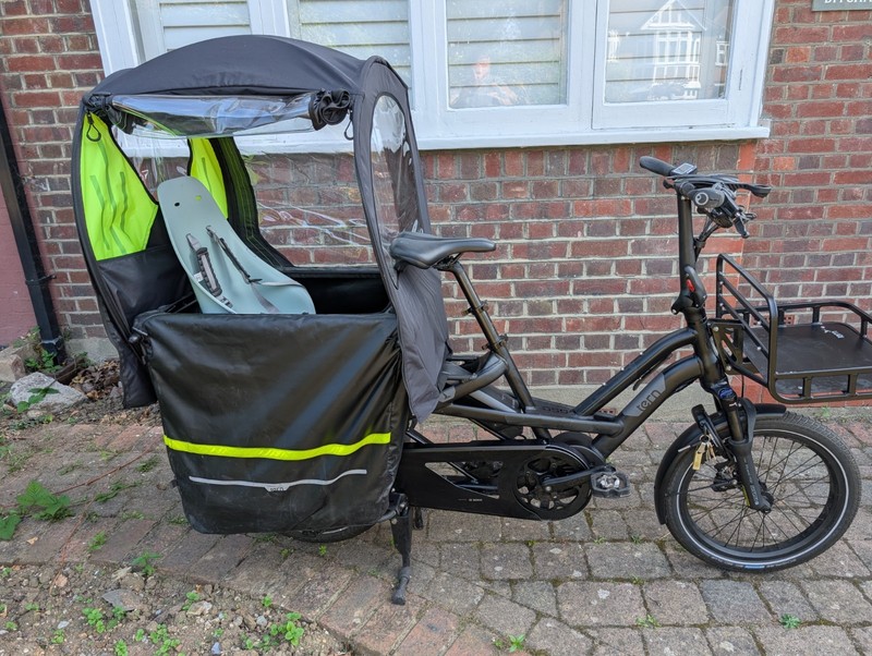 Tern GSD S10 black cargo bike