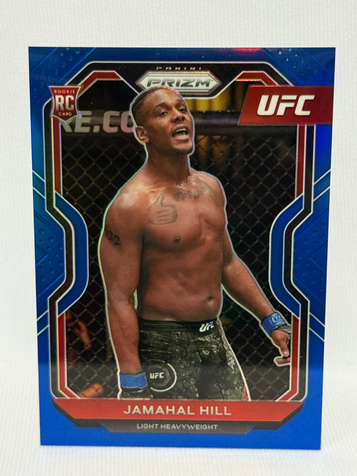 2021 Panini Prizm Jamahal Hill RC #42 BLUE Prizm 192/199