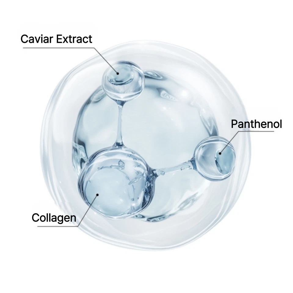 AHC Black Caviar Youth Ritual Skincare Set(5P) Korean Luxury Skincare Routine - Image 4 of 4