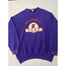 90s Phoenix Suns Vintage Sweatshirt Purple Crewneck NBA Logo Pullover