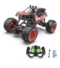 Remote Control Off-Road Climbing Vehicle 1:16 Scale 4-Way Alloy RC Car for Kids