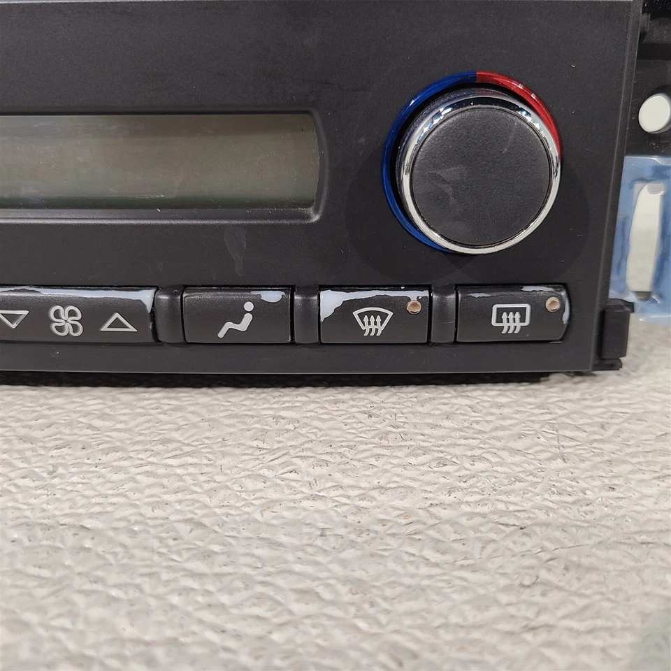 06-13 Corvette C6 Dual Zone Climate Hvac Control Ac Heat Fan Control Oem Aa7411 - Image 4 of 4