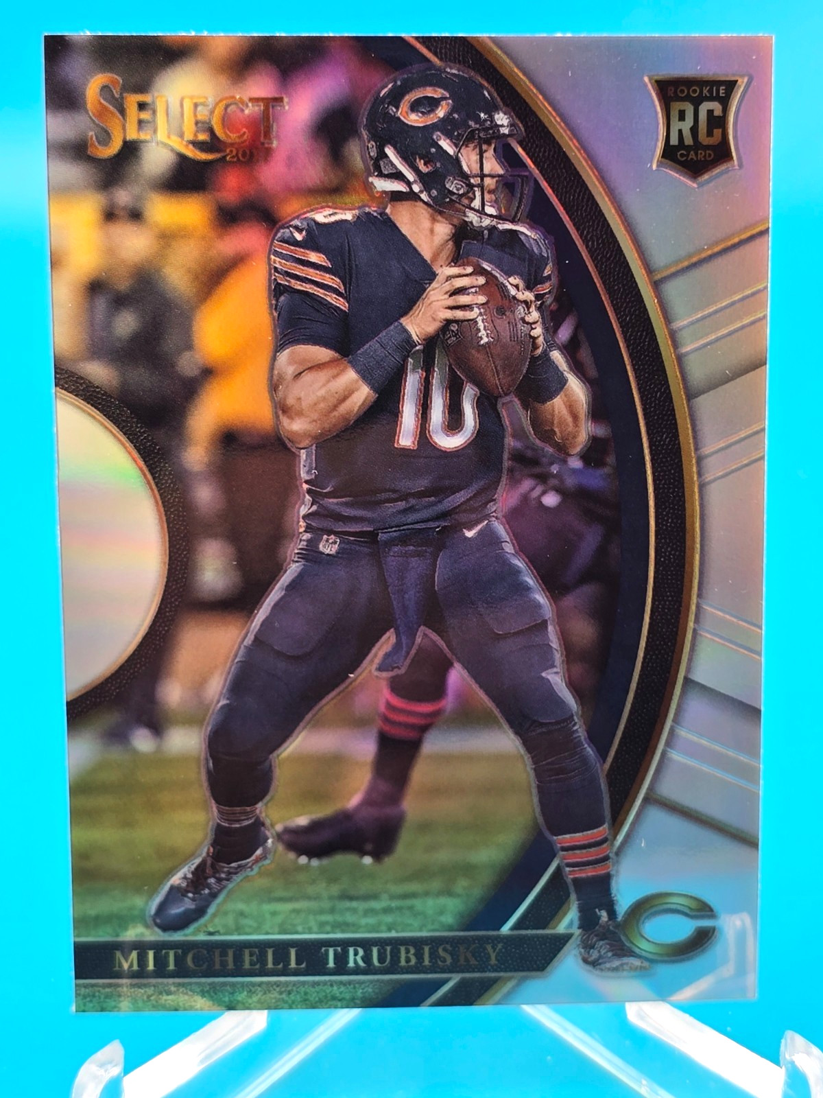 Mitchell Trubisky 2017 Select Concourse Panini Rookie #72 RC Bears