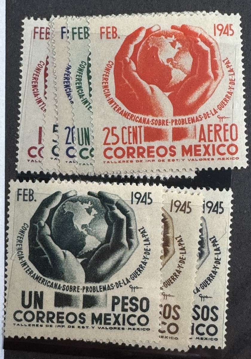 Mexico 1945 SC 792-795 MNH/Mint Set | eBay