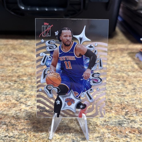 2025-26 Topps Signature Class Jalen Brunson Star Cast Acetate SP #SC-4 Knicks