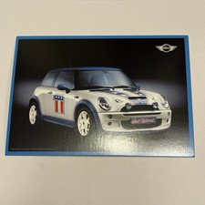 Postcard Let's Build a Car for Evel Knievel Mini Cooper Go Card Advertising
