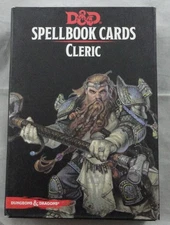 Dungeons and Dragons 5th Ed D&D RPG Cleric Spellbook cards Set Galeforce 9