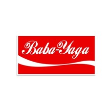 Baba Yaga Coca Cola Vinyl Sticker