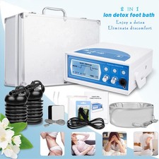 Ionic Detox Foot Spa Machine with Massage  Far Infrared Waist Belt for Home USE