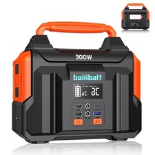 Portable Power Station 300W 257wh Lithium Battery Small Portable Orange