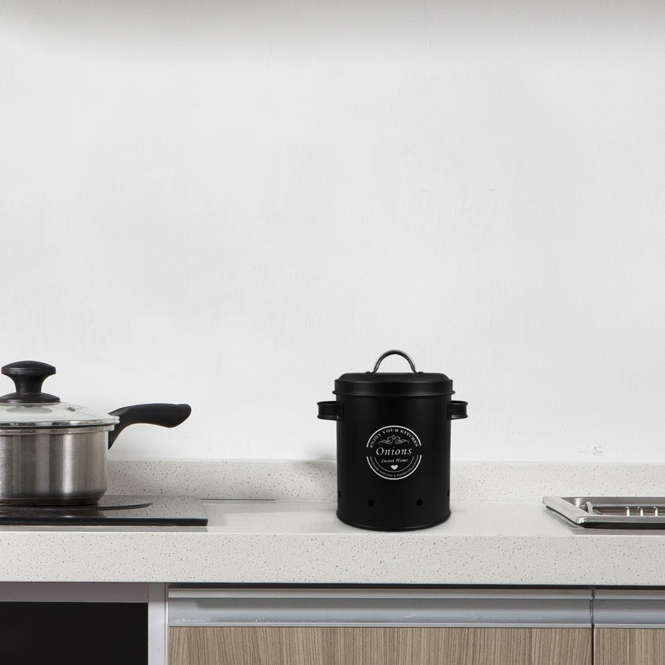  Kartoffel Box Gemüse Aufbewahrung Knoblauchbehälter Knoblauchspeicher - Bild 2 von 4