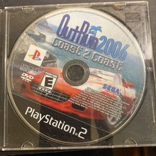 USED AUTHENTIC WORKING DISC ONLY -) OUTRUN 2006 COAST 2 COAST (- PS2