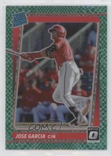2021 Panini Donruss Optic Rated Rookie Green Dragon Prizm 84/88 Jose Garcia 0w7