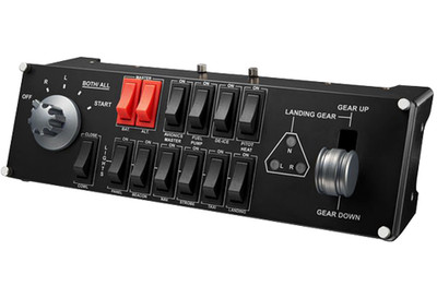 Logitech G Saitek Pro Flight Switch Panel - Black - SEALED UNOPENED (945-000030)