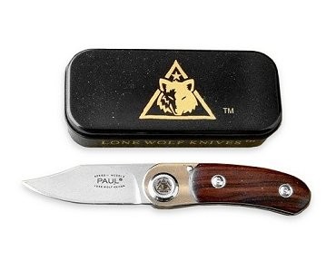 LONE WOLF KNIFE LM15200 PAUL II Clip Blade Limited Edition 250 Pieces