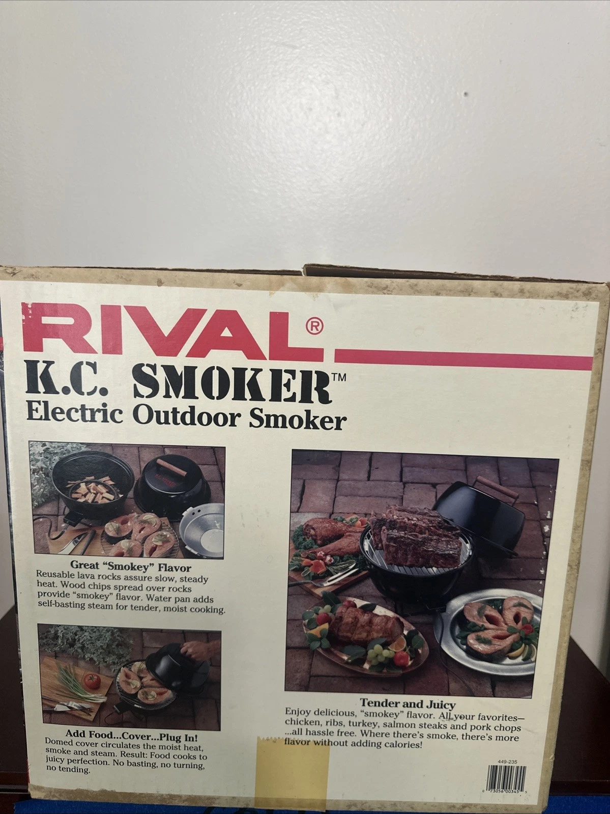 NEW Rival 5820 KC SMOKER Electric Outdoor Portable Barbecue Grill w/ Accessories
Opens in a new wind