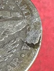 ERROR 1916 US Barber SILVER Quarter! Lamination ERROR! Old US Coin!