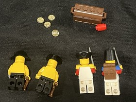 LEGO Pirates 1729 Barnacle Bay 100% Complete With Instructions Min-figs