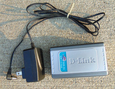 D-Link 4 Port USB 2.0 Hub W/ PC Cable Power C...