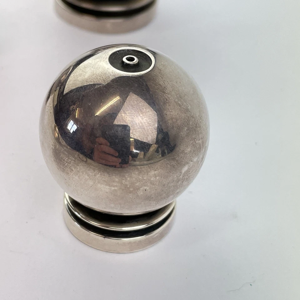 Juego de 3 piezas de jarra pirámide/pirámide Georg Jensen 632 de plata de ley maciza Foto 2 de 4