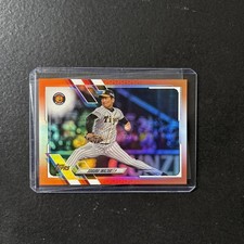 2021 Topps NPB Nippon Professional Baseball Orange Foil /25  Suguru Iwazaki #20