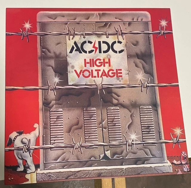 AC/DC - High voltage LP reiusse