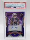 Drake Maye 2024 Topps Resurgence Purple Surge Refractor Autograph /75 RC SP OROY