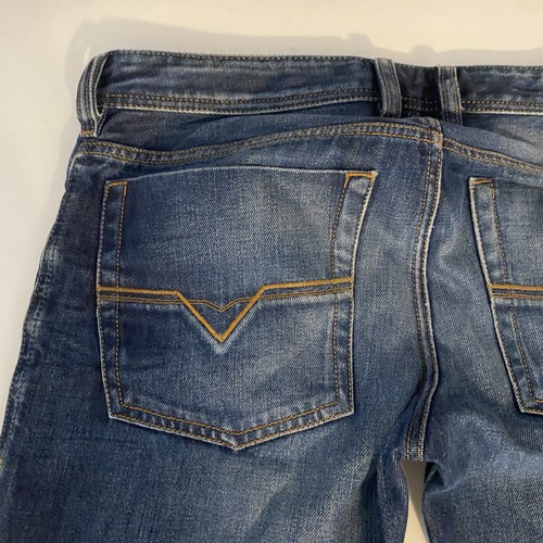 Diesel ZATINY Jeans Bootcut Denim Herren 31x32 Dark Wash 0073N Button Fly - Bild 13 von 16