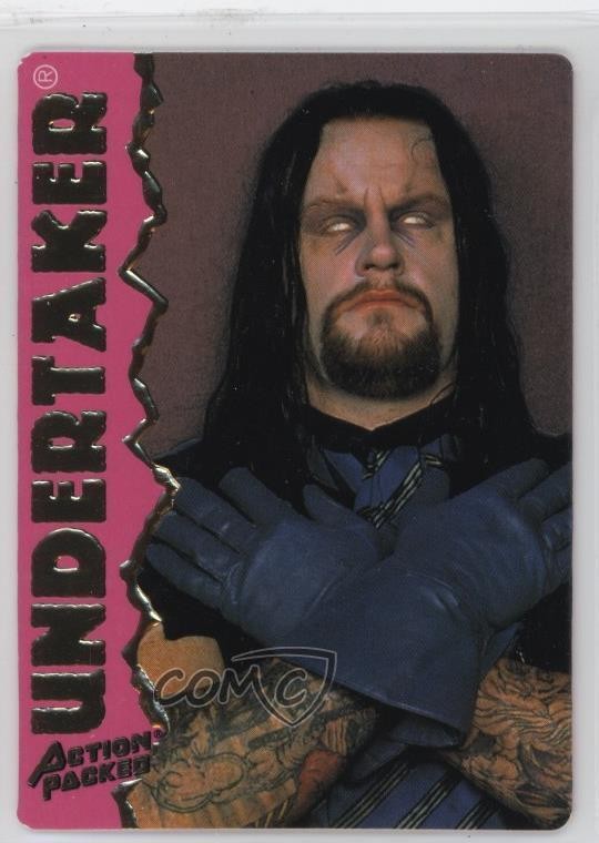1995 Action Packed WWF Undertaker #2 0w6