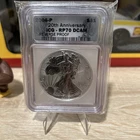 2006 P Reverse Proof American Silver Eagle ICG RP70 DCAM 20th Anniversary $1
