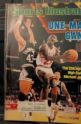 Sports Illustrated November 17, 1986 Michael Jordan🔥Chicago Bulls