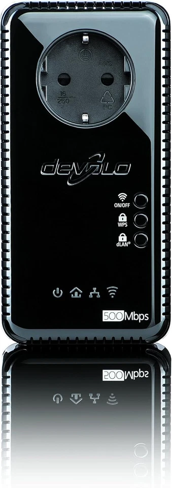 devolo dLAN pro 500 Wireless+ Powerline Adapter Wifi WLAN LAN Netzwerkadapter - Bild 3 von 4