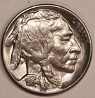 1934-P Buffalo Nickel Coin - AU/BU - #4777E