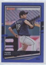 2020 Panini Donruss Holo Blue Yusei Kikuchi #194 4s2