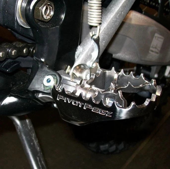 Pivot Pegz MK3 Pegs Husqvarna TC, TE, FE, FC, FS, WR, WRE, CR- SWM RS300R RS500R - Image 3 of 4