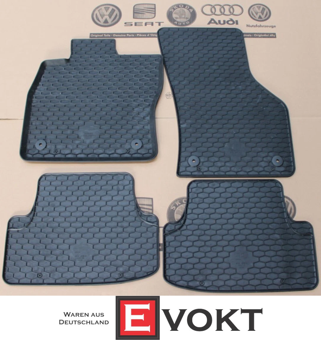 Kit de 4 tapis de sol pour VOLKSWAGEN GOLF MK7 2012